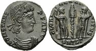 Rom Kaiserreich Follis NM Constans Follis Thessalonica 337-340 GLORIA EXERCITVS Soldaten RIC 57 / 3