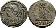 Rom Kaiserreich Follis NM Constantin I Follis Siscia 334-335 CONSTANTINOPOLIS Victoria Prora RIC 241 /2