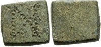 Byzanz Münzgewicht Byzanz 1 Nomisma Gewicht 6-7 Jhdt. AE Münzgewicht Scale Weight Exagium Nomismata