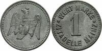 Mainz 1 Pfennig Wertmarke Deutsches Reich Zitadelle Mainz 1 Pfennig Wertmarke 1. Weltkrieg Menzel 16118-1