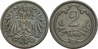 Österreich 2 Heller Österreich Franz Joseph I. 2 Heller 1895 Wien Adler Habsburg ANK 60