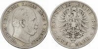 Preussen 2 Mark Preussen Wilhelm I. 2 Mark 1876 A Berlin Deutsches Reich Jaeger 96 AKS 115
