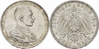 Preussen 3 Mark Preussen Wilhelm II. 3 Mark 1913 A Berlin Regierungsjubiläum Jaeger 112 AKS 141