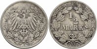 Kaiserreich 1/2 Mark Deutsches Reich Kaiserreich 1/2 Mark 1917 A Berlin ANK 6 Jaeger 16