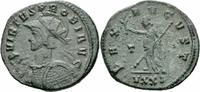 Rom Kaiserreich Antoninian Probus Antoninian Ticinum 281 PAX AVGVST Zepter Helm Speer Schild RIC 517 var.