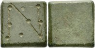 Byzanz Münzgewicht Byzanz 1 Nomisma Gewicht 6-7 Jhdt. AE Münzgewicht Scale Weight Exagium Nomismata