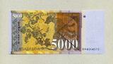 Mazedonien 5.000 Denari 08.9.1996 P.19a unc / GEM UNC