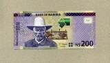 Namibia 200 Namibia Dollars 2022 P.15d unc / GEM UNC