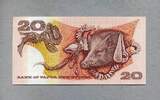 Papua New Guinea 20 kina ND(1988) P.10c unc / GEM UNC