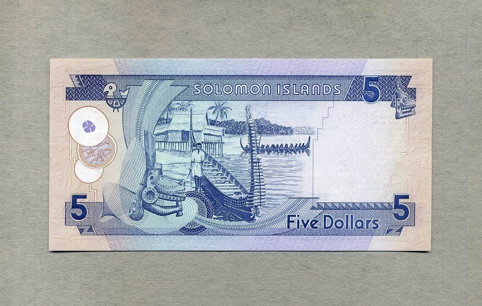paper money, banknotes australia and oceania solomon islands