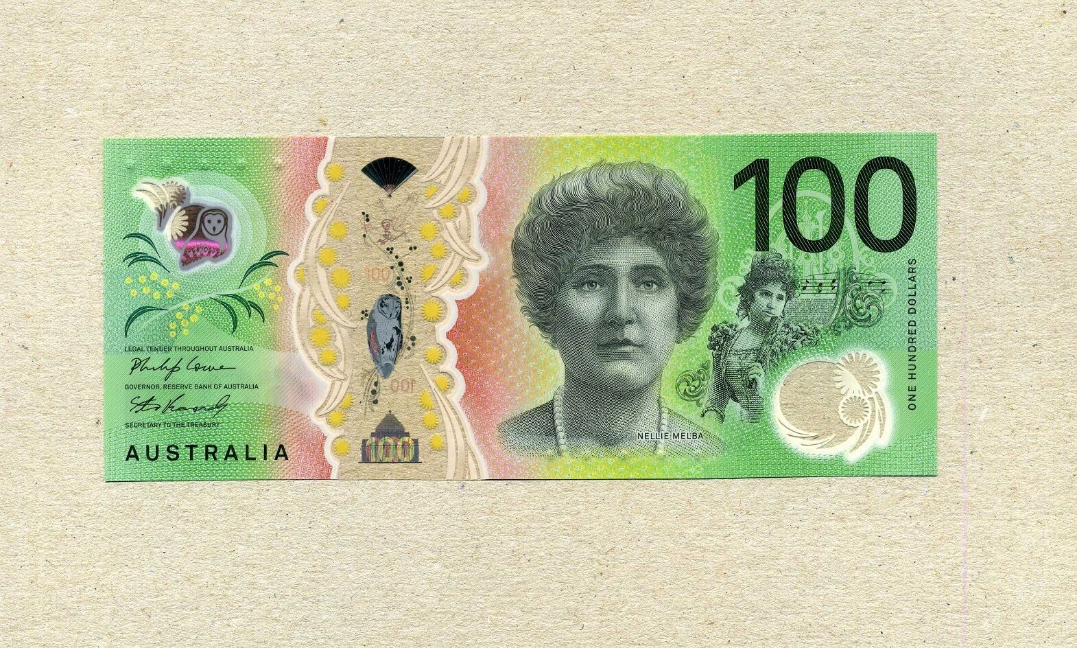 Australia 100 Dollars, 2020 P-66 New Polymer Dame Nellie