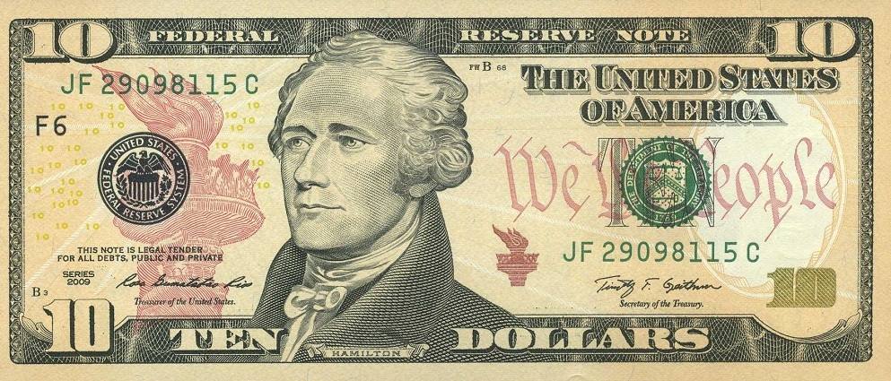 USA 10 Dollars Serie 2009 - Atlanta - P.532-F unc / GEM UNC | MA-Shops