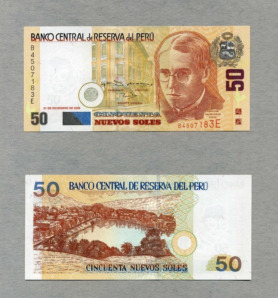 Peru 50 Nuevos Soles 21.12.2006 P.180b unc / GEM UNC | MA-Shops