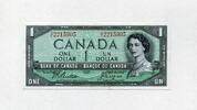 Canada 1 Dollar 1967 P.74a VF 9.24 US$  +  11.55 US$ shipping