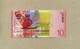 Sao Tome Principe 10 Dobras 23.12.2020 P.77 - Karte von S&atilde;o Tom&eacute; und Pr&iacute;... 4.88 US$  +  11.61 US$ shipping