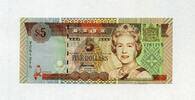 Fiji-Insel 5 Dollars P.101a - Nadi International Airport - -