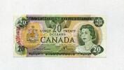 Canada 20 Dollars 1979 P.93a - Moraine Lake - Rocky Mountains Alberta - VF 40.41 US$  +  11.55 US$ shipping