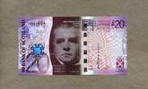 THE BANK OF SCOTLAND 20 POUNDS 19.1.2009 P.126b - Sir Walter Scott - unc / CH UNC