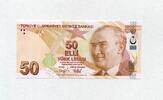 T&uuml;rkei 50 Lira 2009(2022) P.225e - Fatma Aliye - unc/kassenfrisch 6.93 US$  +  11.55 US$ shipping