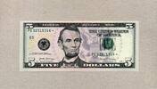 USA 5 Dollars - Richmond - President Abraham Lincoln - -