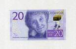 Schweden 20 Kronor (2015) P.69a - ASTRID LINDGREN - Pippi Langstrumpf - ... 8.03 US$  +  11.55 US$ shipping