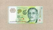 Singapore 5 Dollars P.47g - President Yusuf bin Ishak - Polymerausgabe - -