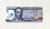 Philippinen 100 Piso 2013 P.218 - Manuel Roxas - unc/kassenfrisch 3.48 US$  +  11.61 US$ shipping