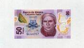 Mexico 50 Pesos 12.6.2012 P.123A c - Serie C - unc/kassenfrisch 9.24 US$  +  11.55 US$ shipping