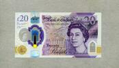 Großbritannien 20 Pounds 2016/2017 - New Design- Polymerausgabe 2020 - Joseph Mallord William Turner 1775-1851 - unc / GEM UNC