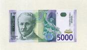 Serbien 5.000 Dinara 2003 P.45 - Slobodan Jovanović Parlamentsgeb&auml;ude - ... 127.02 US$  +  11.55 US$ shipping