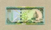 Maledivien 100 Rufiyaa 2013 P.22c unc/kassenfrisch 17.32 US$  +  11.55 US$ shipping