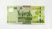 Namibia 50 Namibia Dollars 2012 P.13a - Captain Hendrik Witbooi - Kudus ... 10.45 US$  +  11.61 US$ shipping