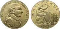 Great Britain 1/2 penny Warwickshire. George III -