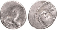 Celtic Quinarius Celtic - Gaul Central, 200 - 100 BC. AR, Quinarius -