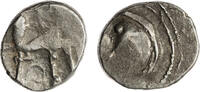 Celtic Quinarius Celtic - Gaul Central, AR Quinar -