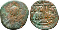Byzantine Empire / Byzantinisches Reich Follis ANONYMOUS FOLLES. Class A3. Attributed to Basil II & Constantine VIII (1020-1028). Constantinople. 10,48gr -