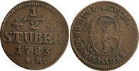 Germany 1/2 Stuber 1/2 Stuber 1783, Jülich Berg -