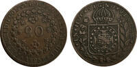 BRAZIL 20 Reis 20 Reis 1825, Pedro I. -
