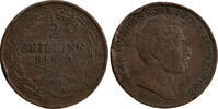Schweden 2 Skilling 2 Skilling Banco 1845, Oskar I -