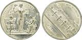 Schweiz, Zürich  Medaille auf die schweizerische Landesausstellung in Zürich 1883 EF Randfehler und Kratzer