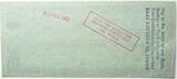 Grossbritannien 1962 Barclays Bank Limited Reisescheck UNC / ungefalten