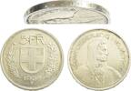 Schweiz 5 Franken Variante: 3 Sterne vor Gesicht -