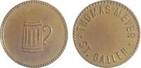 Jeton ab 1925 Schweiz St. Gallen Bier-Jeton, THOMAS MEYER ST. GALLEN vz