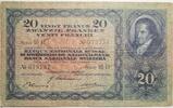 Schweiz 20 Franken 20 Franken Note Typ: Heinrich Pestalozzi -