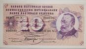 Schweiz 10 Franken Note Typ Gottfried Keller -