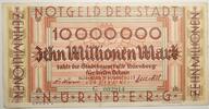Deutschland 1 Million Notgeldschein Nürnberg -