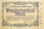 Deutschland 100000 Mark Haag ( Bayern ) -