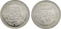 Kanada Handelsdollar 1889-1989 NIAGARA FALLS - 100 Jahre freier Enterprise-Tra de Dollar -