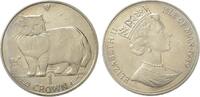 Isle of Man 1 Crown Persische Katze -