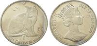Isle of Man 1 Crown Katze -